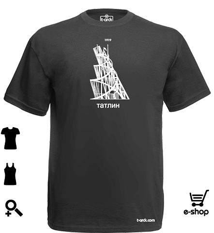 model torre tatlin de la colecció t-arck samarretes i arquitectura